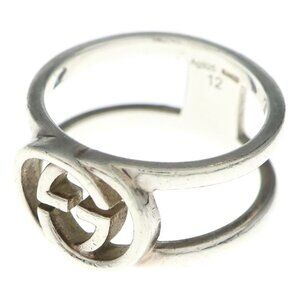 Gucci Interlocking Ring Silver